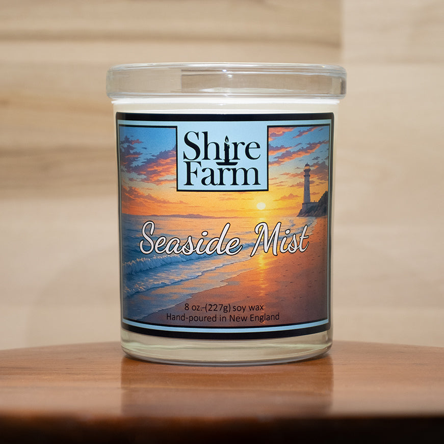 Shire Farm Seaside Mist Natural Soy Candle eco-friendly