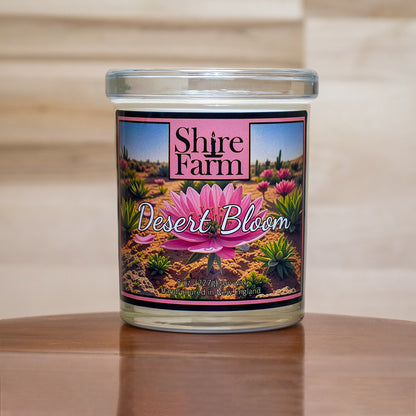Shire Farm Desert Bloom Natural Soy Candle eco-friendly
